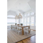 Red Modern Wood Elbow Chair Open Y Back Contemporary For Kitchen Dining Room With Woven Seat