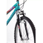 VTT suspendu femme Titan Trail 21 vitesses, cadre 18 pouces, bleu
