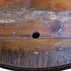 vidaXL Lot de 2 tables basses en forme de bol, en bois massif de récupération
