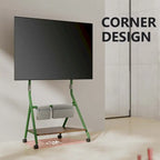 Meuble TV roulant moderne FITUEYES pour téléviseurs de 55 à 78 pouces, Chariot TV mobile pour salon et appartement