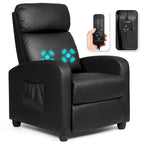 Recliner Massage Chair, Ergonomic Adjustable Single Sofa with Padded