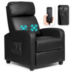 Recliner Massage Chair, Ergonomic Adjustable Single Sofa with Padded