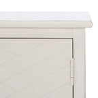 SAFAVIEH Echo 2-Door 2-Shelf Storage TV Media Stand - 47.3 W x 15.8 L x 20 H - 47Wx16Dx20H