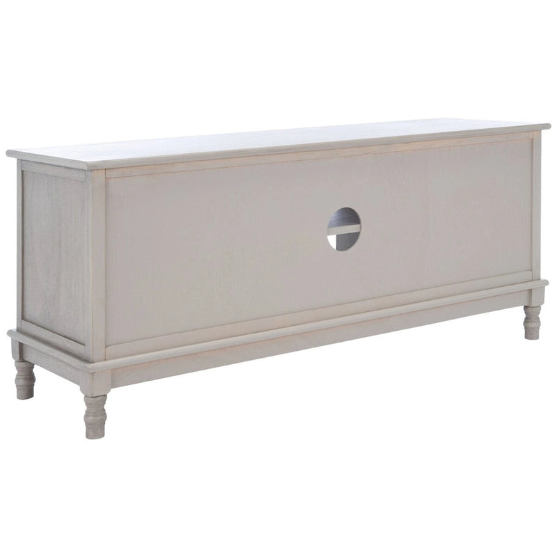 SAFAVIEH Echo 2-Door 2-Shelf Storage TV Media Stand - 47.3 W x 15.8 L x 20 H - 47Wx16Dx20H