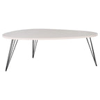 Table basse SAFAVIEH Louann finition chêne/noir - 44 x 31.5 x 15.6 - 44x32x16H