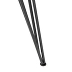 Table basse SAFAVIEH Louann finition chêne/noir - 44 x 31.5 x 15.6 - 44x32x16H