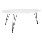 Table basse SAFAVIEH Louann finition chêne/noir - 44 x 31.5 x 15.6 - 44x32x16H