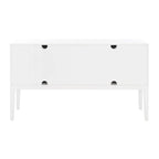 Buffet Chelsie 3 portes 2 étagères SAFAVIEH - 54 L x 14 P x 30 H - 54Lx14Px30H