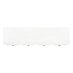 Buffet Chelsie 3 portes 2 étagères SAFAVIEH - 54 L x 14 P x 30 H - 54Lx14Px30H