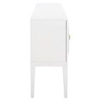 Buffet Chelsie 3 portes 2 étagères SAFAVIEH - 54 L x 14 P x 30 H - 54Lx14Px30H