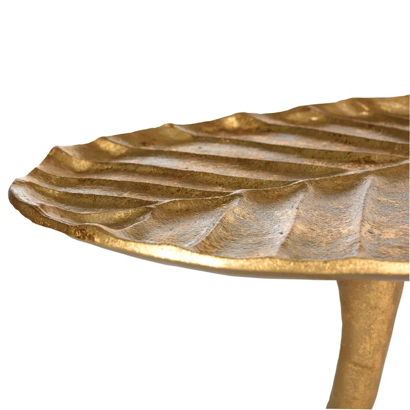 SAFAVIEH Sharlene Gold Side Table - 15 x 13 x 21 - 15Wx13Dx21H