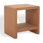 SAFAVIEH Couture Liivia Cork Cork Accent Table - 18 W x 14 D x 18 H - 18Wx14Dx18H