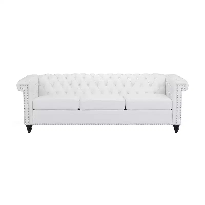 Christopher Knight Home Parkhurst 3 Seater Sofa with Nailhead Trim