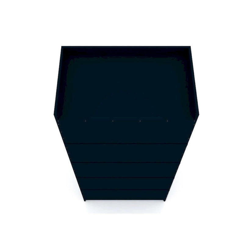 Mulberry Open 1 Sectional Modern Armoire Wardrobe Closet