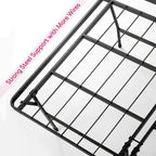 18 Inch Metal Platform Bed Frame by Crown Comfort
