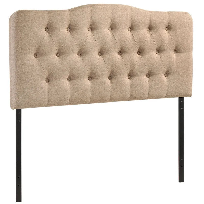 The Gray Barn Burr Hollow King Fabric Headboard