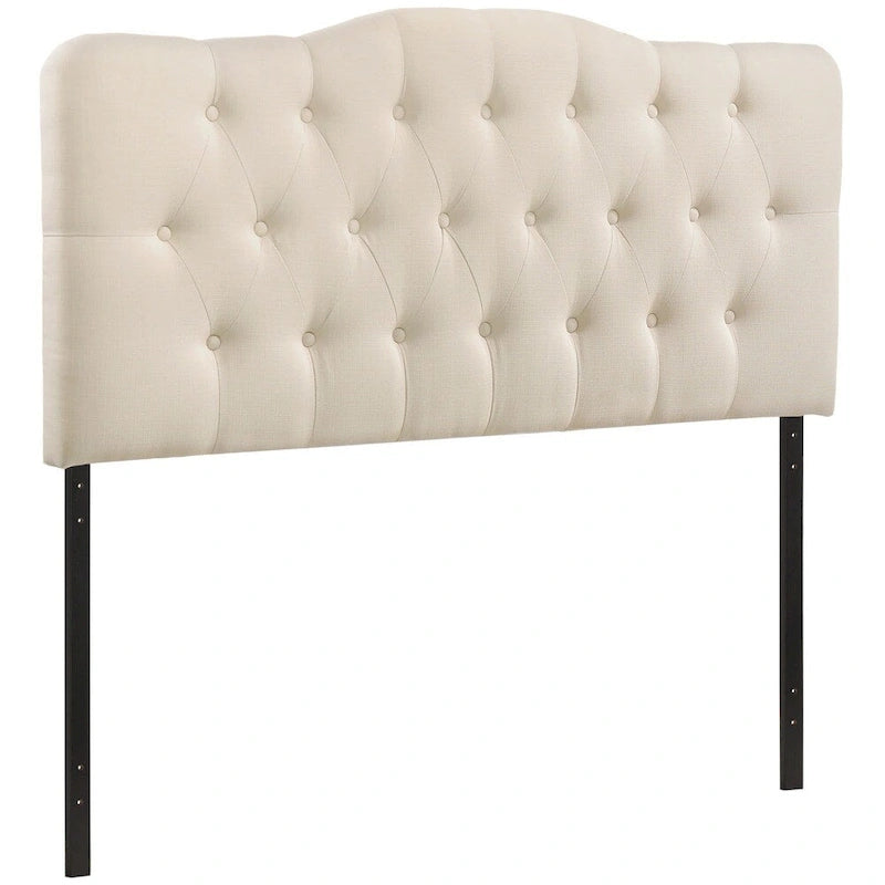The Gray Barn Burr Hollow King Fabric Headboard