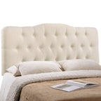 The Gray Barn Burr Hollow King Fabric Headboard