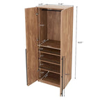 Manhattan Comfort Lee Modern 3.0 Freestanding Wardrobe Closet Armoire Set of 3