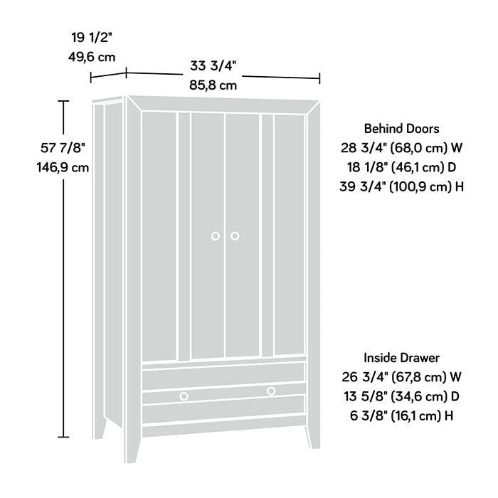 Dakota Pass Armoire Coa