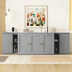 QW Full Size Murphy Bed with Shelves