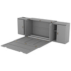 QW Full Size Murphy Bed with Shelves
