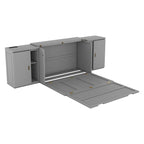 QW Full Size Murphy Bed with Shelves