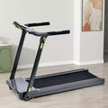 Foldable Treadmill, Compact Electric Folding Treadmill, Running 0.8-14KM/h Speed 330LBS Weight Capacity For Home, Office, Gym, Walking, Jogging