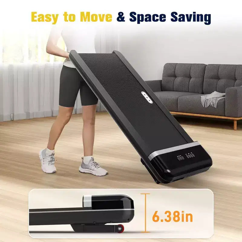 Redliro Treadmill for Home/Office 300lb Capacity Ultra Quiet Portable Treadmill with Remote Control