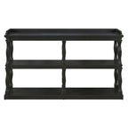 3-Tier Console Table with Roman Column Legs - 60 Inch