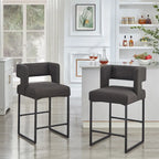 Modern Fashion Counter Height Bar Stools Set of 2