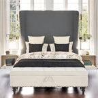 59 Bed Bench Ottoman with Storage Fabric