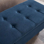 59 Bed Bench Ottoman with Storage Fabric