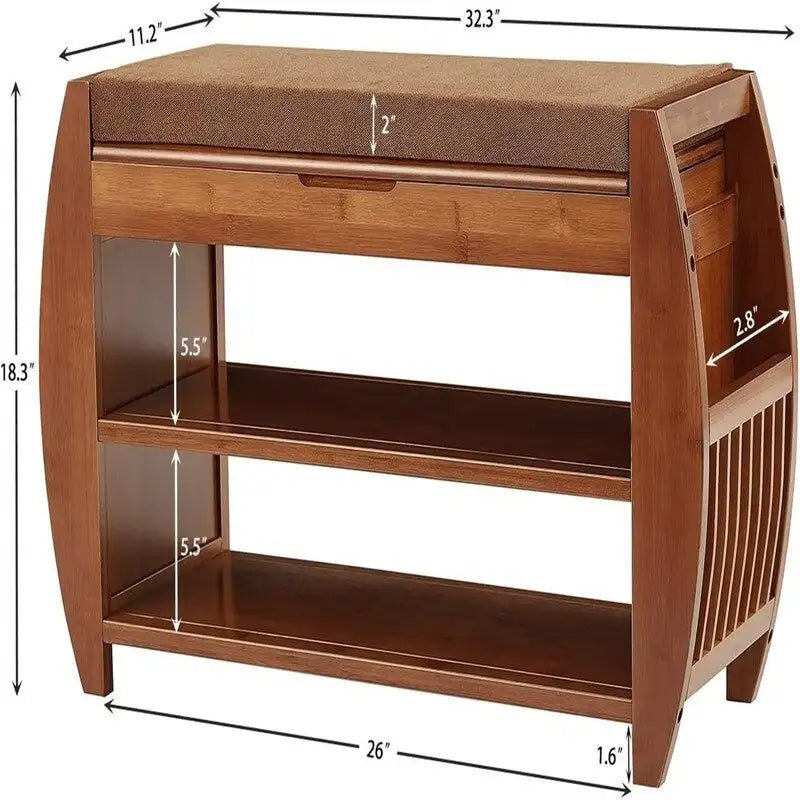 Bancs de rangement à chaussures