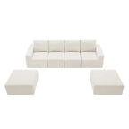 Modular U Shaped Sectional Sofa