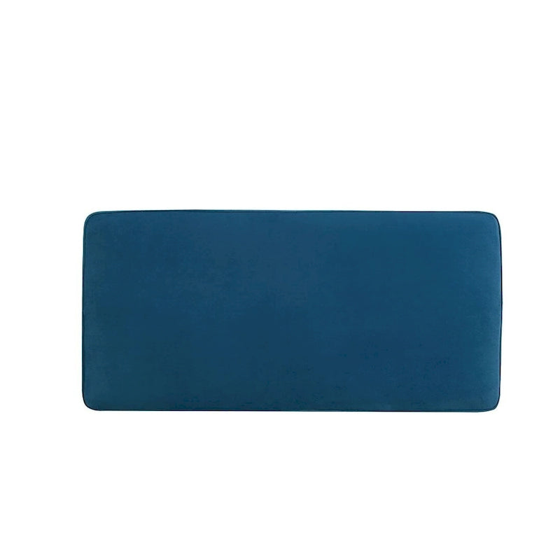 Manhattan Comfort Abigail Mid-Century Modern Velvet Upholstered Bench