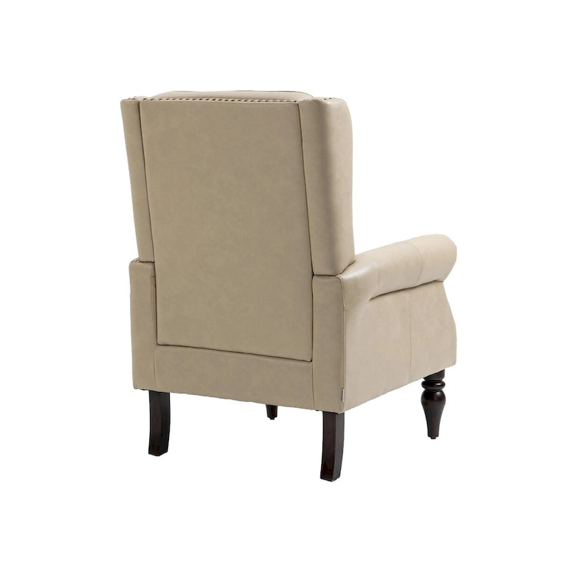 Wood Frame Armchair Modern Accent Chair Lounge Chair for Living Room - 29.33 x31.50x 39.37