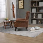 Wood Frame Armchair Modern Accent Chair Lounge Chair for Living Room - 29.33 x31.50x 39.37