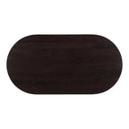 Aurelle Home Tyier Mid-Century Modern Solid Oak Coffee Table - 54 W x 17 H x 28 D