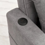 Fauteuil convertible 3-en-1 avec ports USB