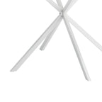 42.13 Modern Cross Leg Round Dining Table