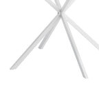 42.13 Modern Cross Leg Round Dining Table