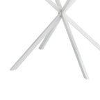 42.13 Modern Cross Leg Round Dining Table
