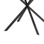 42.13 Modern Cross Leg Round Dining Table
