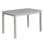 5-piece Wood Dining Counter Height Table and Chair Set