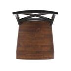 Roshan Farmhouse Acacia Wood Dining Chairs set of 2