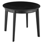 Table ronde Atle en noir mat