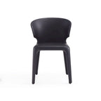 Carson Carrington Idloken Leather Upholstered Dining Chair - N/A