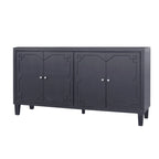 4-Door Wooden Sideboard Buffet Cabinet