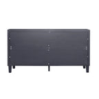 4-Door Wooden Sideboard Buffet Cabinet